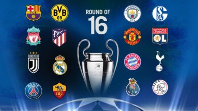 Champions League Draw for the Round of 16: Results