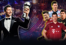 Lewandowski awarded as the best player in 2021 by FIFA