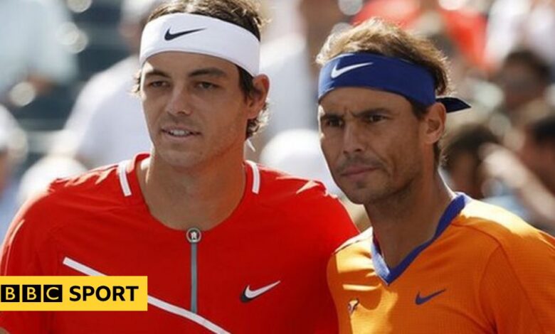Nadal lost to Fritz in the Indian Wells final
